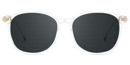 Greene Clear Square Sunglasses0
