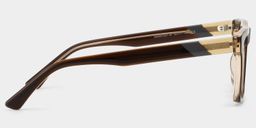 Henry Brown Rectangle Sunglasses3