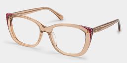 Madeline Beige Cat eye Glasses3