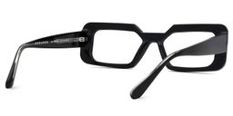 Tasew Black Rectangle Glasses3