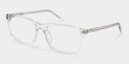 Connie Clear Rectangle Glasses3