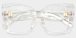 Alberta Clear Square Glasses1