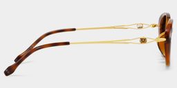 Blaire Tortoise Oval Sunglasses3