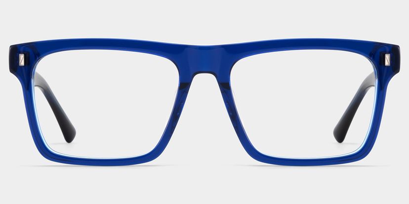 Henry Blue Rectangle Glasses