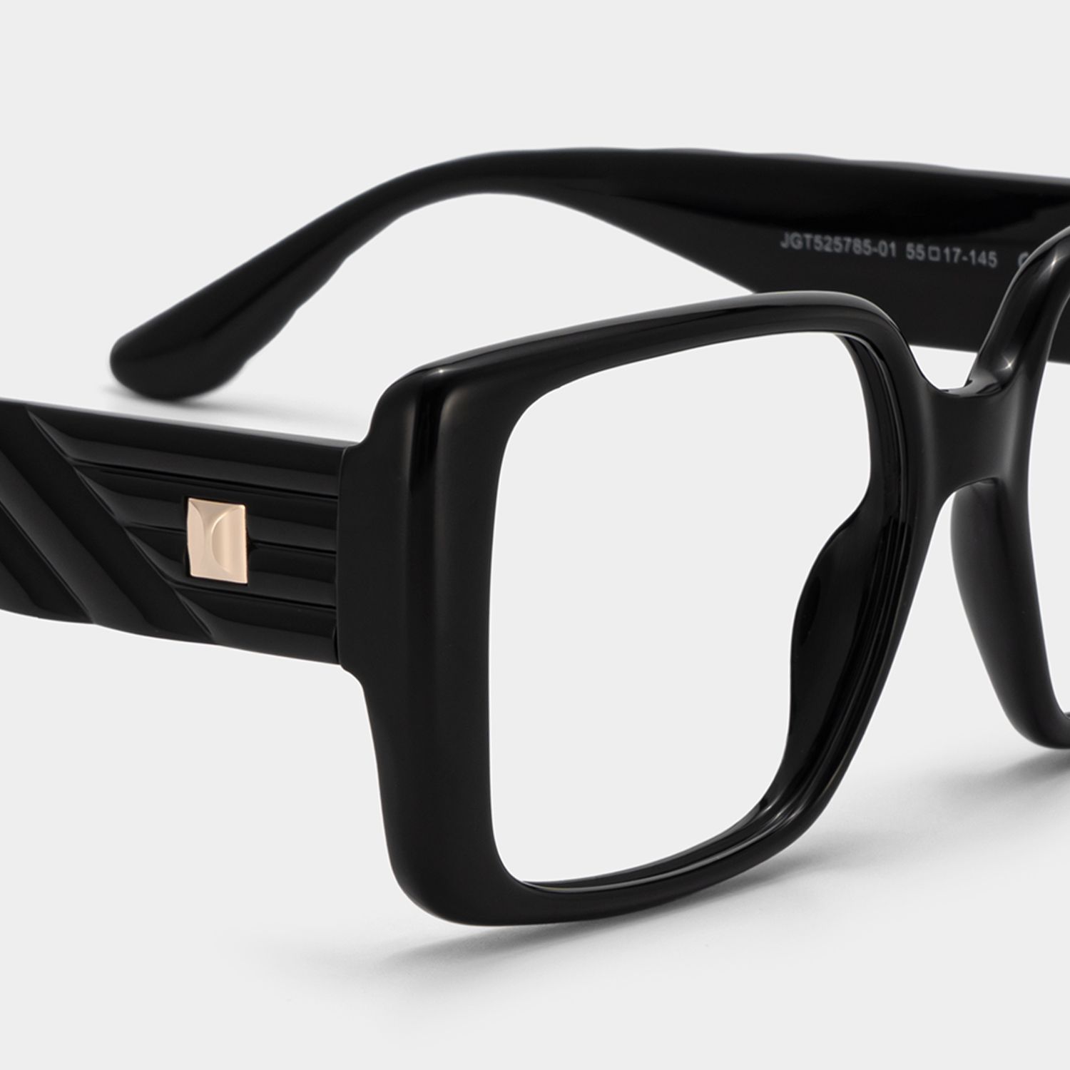 Maya Black Square Frame Glasses for Women | ZEELOOL5
