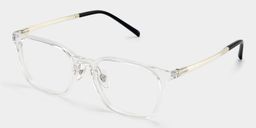 Lily Clear Rectangle Glasses3