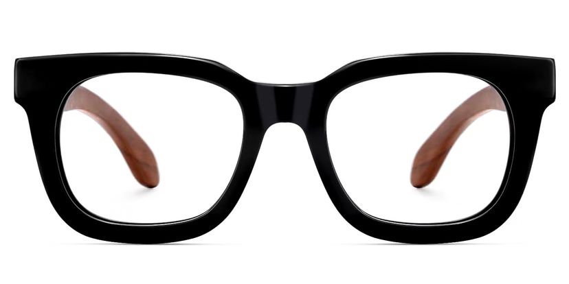 Sam Black Rectangle Glasses