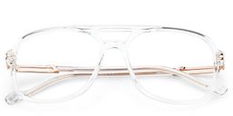 Nyawa Clear Aviator Glasses1