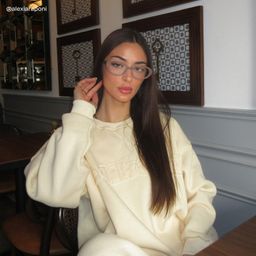 Lennon Brown Oval Glasses6
