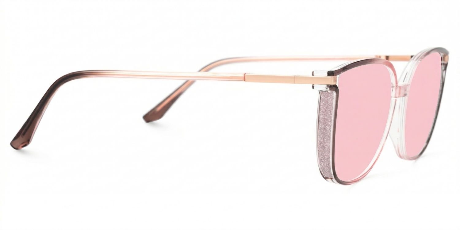 Rodz Square Pink-Tan Frame Sunglasses Online Sale | ZEELOOL2
