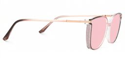 Rodz Pink-Tan Square Sunglasses2