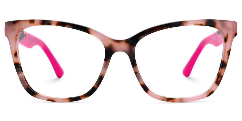 Shinana Pink Tortoise Cat eye Glasses