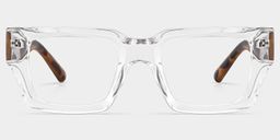 Orson Clear Rectangle Glasses1