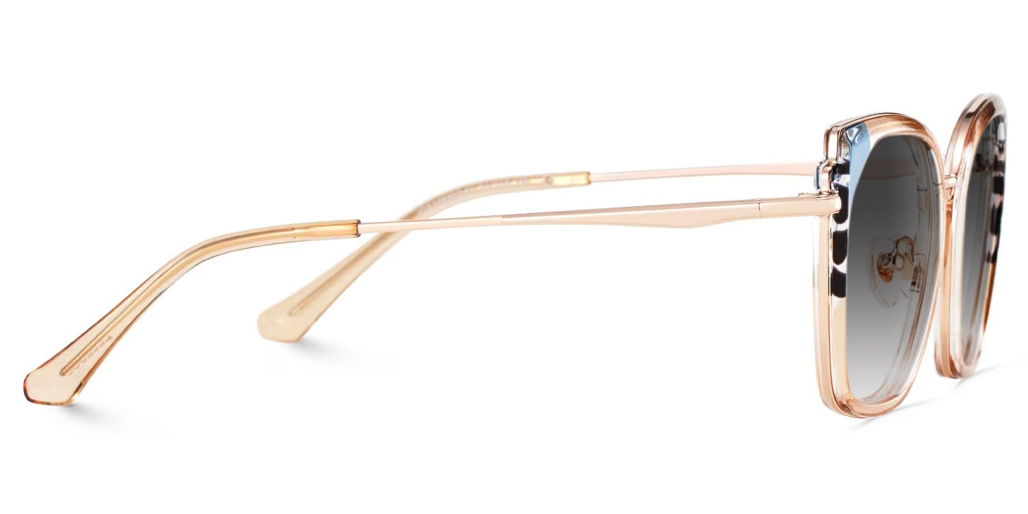 Murcia Mixed Beige Frame Sunglasses | ZEELOOL3