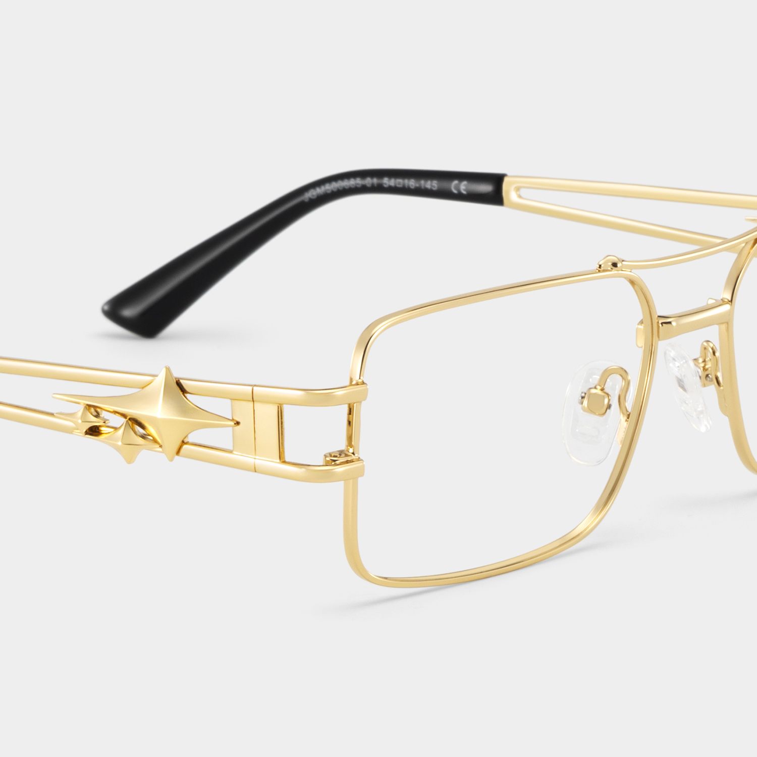 Eric gold aviator frames glasses Online | ZEELOOL5