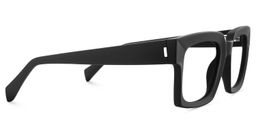 Amadeo Black Rectangle Glasses4