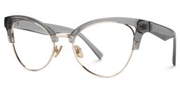 Charlene Gray Browline Glasses1