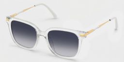 Jacqui Clear Rectangle Sunglasses2