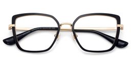 Max Black Square Glasses4