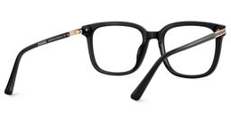 Kenny Black Square Glasses5