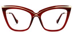 Winston Red Cat eye Glasses0