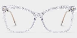 Isaebella White Butterfly Glasses0