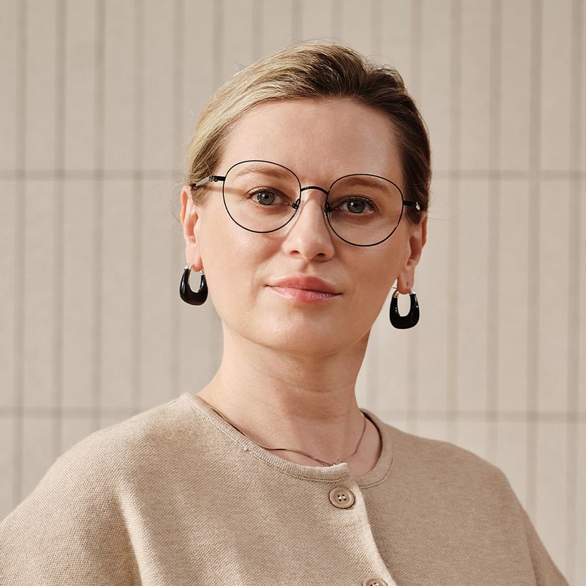 Celena Black Round Glasses