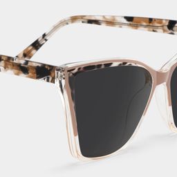 Adalis Beige Cat eye Sunglasses4