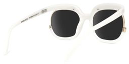 Alberta Clear Square Sunglasses3