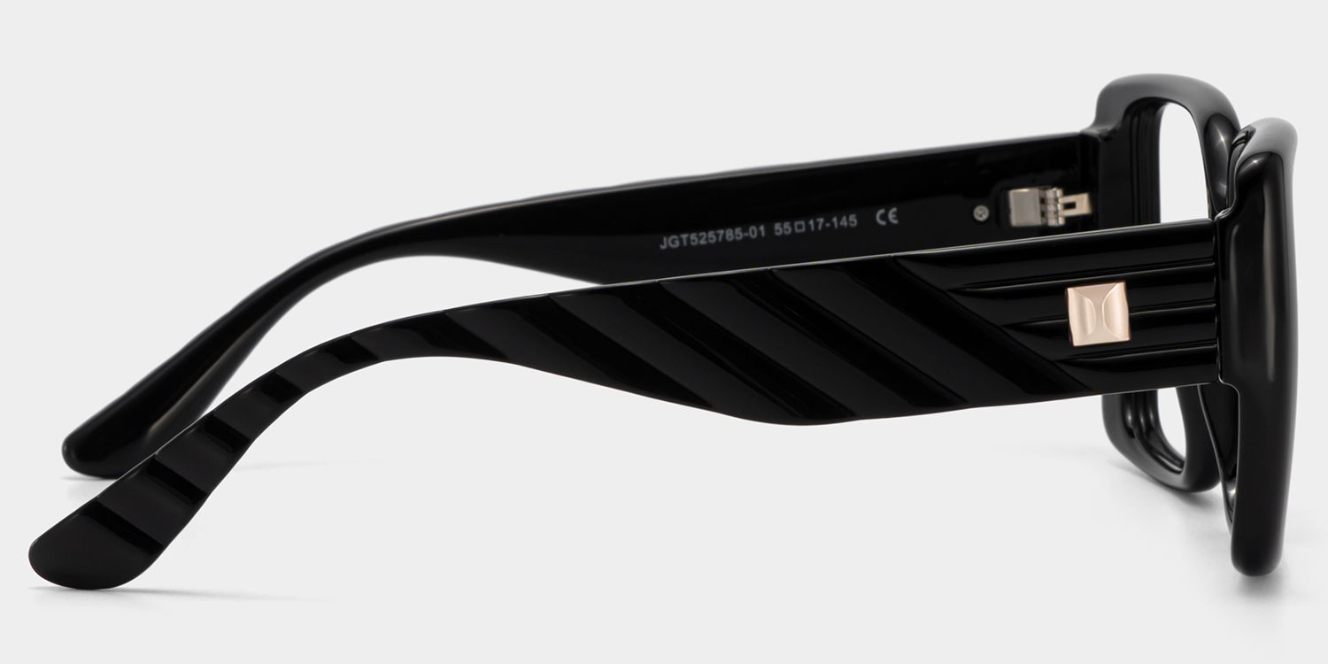 Maya Black Square Frame Glasses for Women | ZEELOOL4