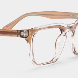 Liam Brown Rectangle Glasses5
