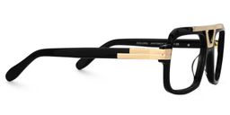 Croswell Black Aviator Glasses2