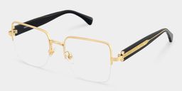 Lauren Gold Square Glasses4