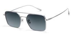 Jensen Silver Aviator Sunglasses2