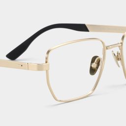Jameson Gold Geometric Glasses7