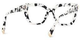 Cardozo Cow Print Square Glasses5