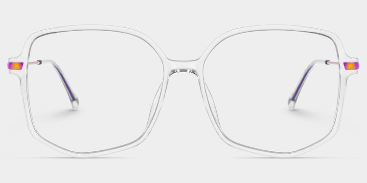 Payton Iridescent Geometric Glasses