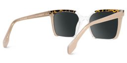 Misty Pink Square Sunglasses3