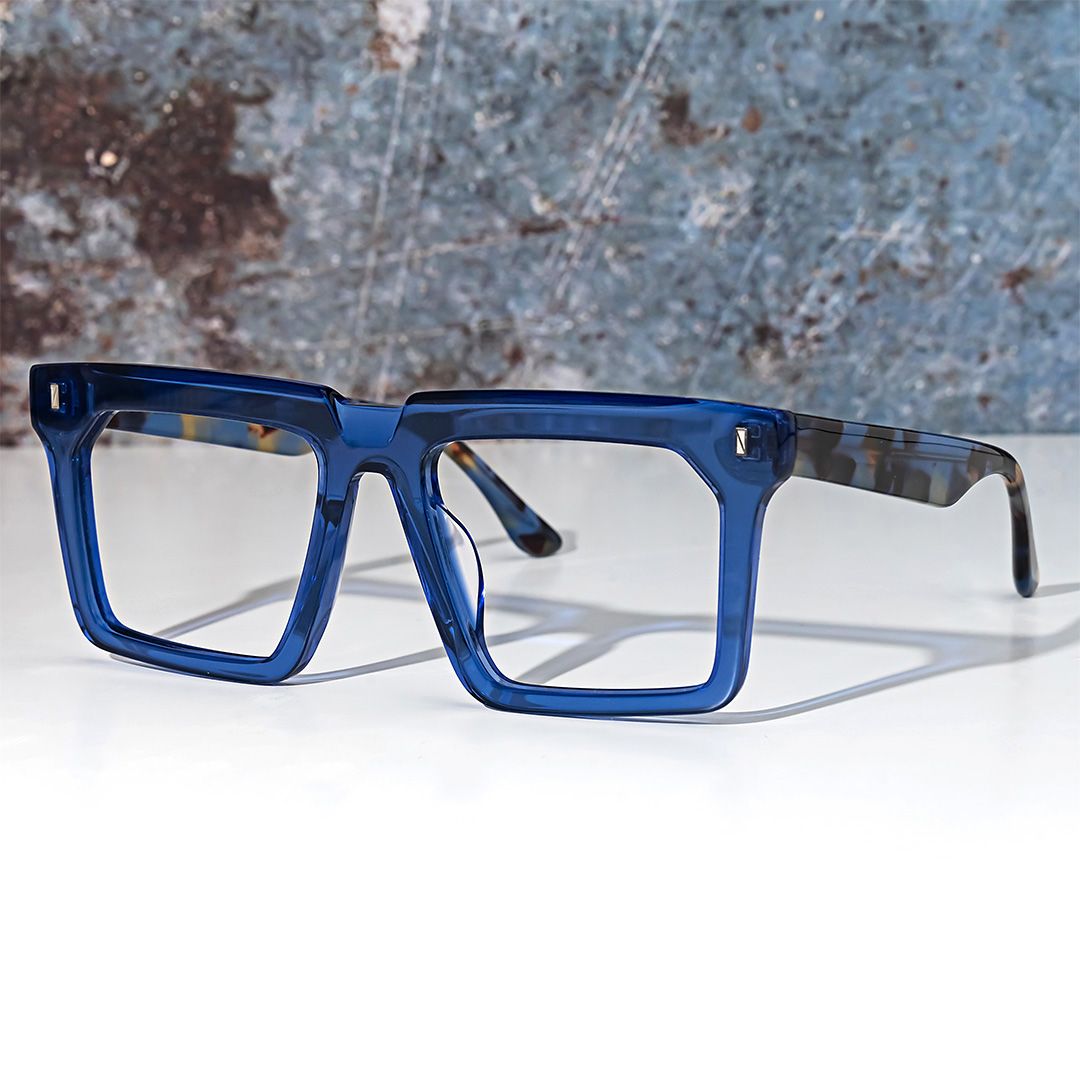 Rectangle Moreland Blue Glasses deals -Zeelool Glasses4