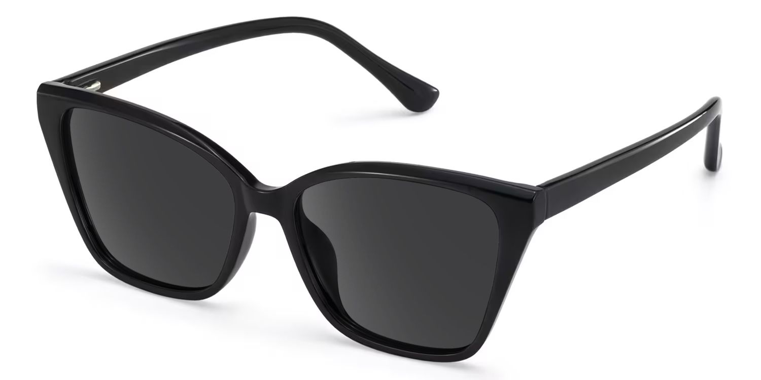 Sienna Tr90 Black Butterfly Frame Sunglasses | ZEELOOL2