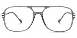 Nyawa Gray Aviator Glasses0