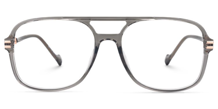 Nyawa Gray Aviator Glasses