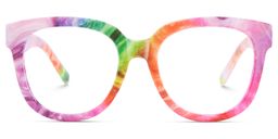 Harrell Multicolor Square Glasses0