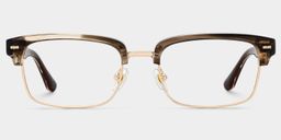 Eden Brown Browline Glasses0