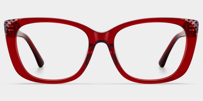 Madeline Red Cat eye Glasses