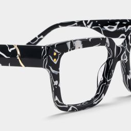 Caius Two-tone Square Glasses7