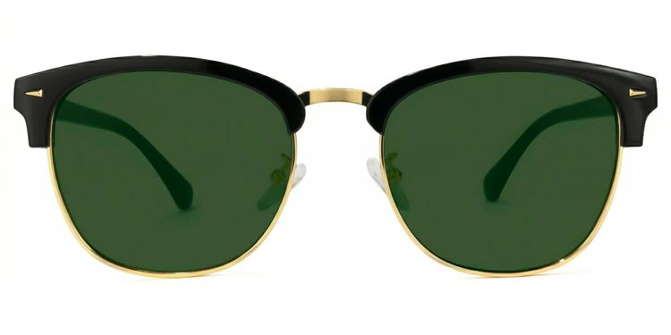 Lasha Black Browline Sunglasses