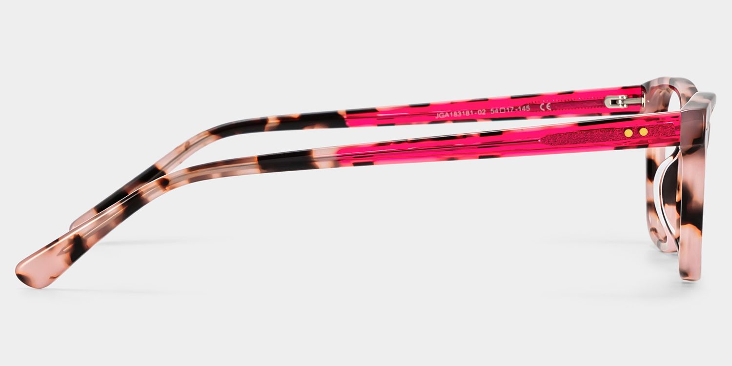 Juliana Pink Tortoise Thin Frame Eyeglasses | ZEELOOL3