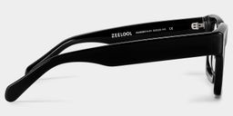 Herman Black Rectangle Glasses3