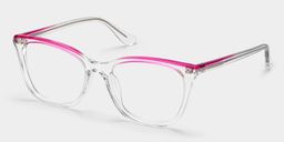 Margaret Clear Cat eye Glasses3